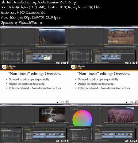 InfiniteSkills - Learning Adobe Premiere Pro CS6 Training Video