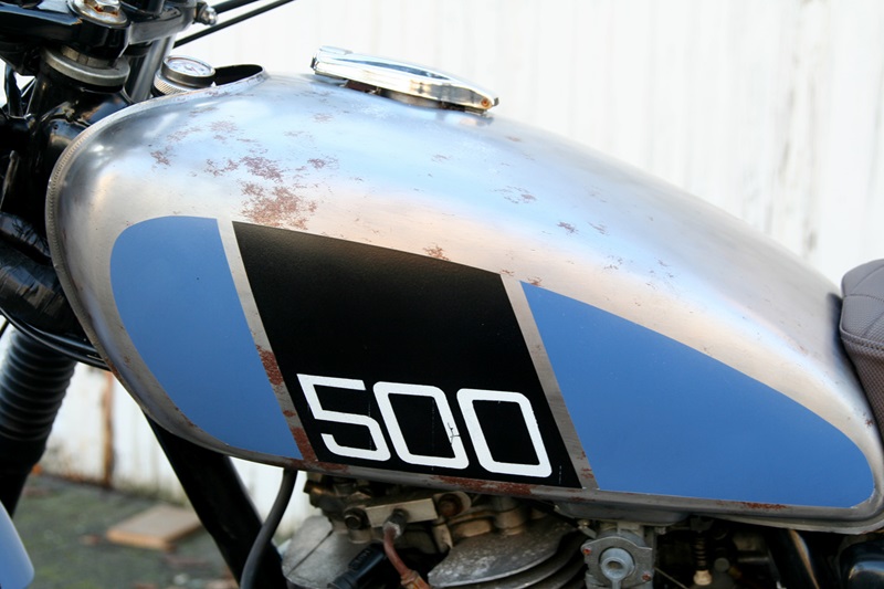 Стрит-трекер Yamaha SR500