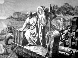 «Лазерный прицел» Архимеда
