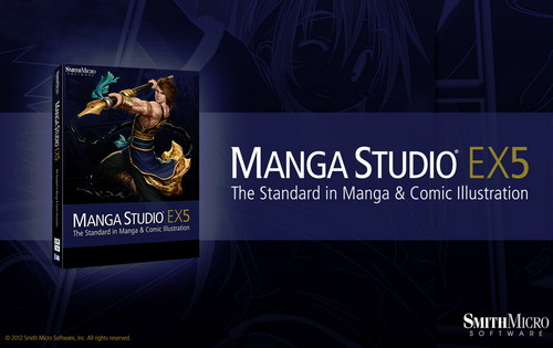Manga Studio EX V5.0.4 WiN/MacOSX + Sample Data / Materia-XFORCE