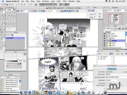 Manga Studio EX 5.0.4 /(Mac OS X) + Sample Data & Material by vandit