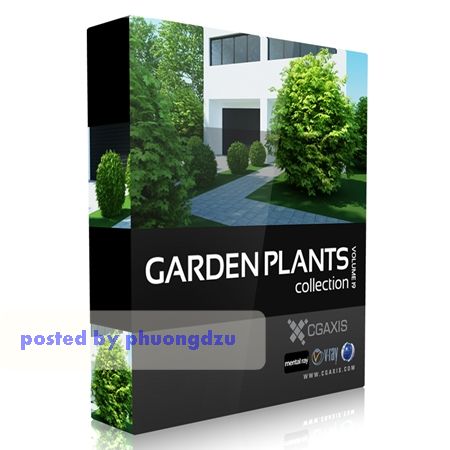 CGAxis Models Volume 019 Garden Plants