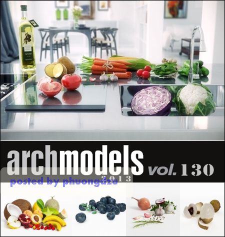 [3dMax] Evermotion - Archmodels vol-130
