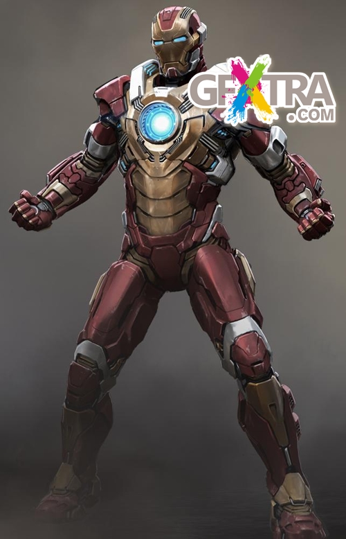 3D Model - Iron Man v.2