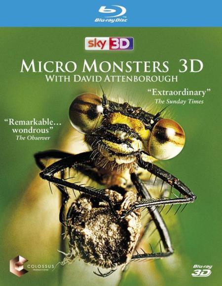 Микромонстры с Девидом Аттенборо / Micro Monsters 3D with David Attenborough (2013) BDRip (1080p)