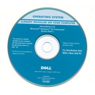 DeII Windows XP Professional SP3 0EM Reinstallation CD