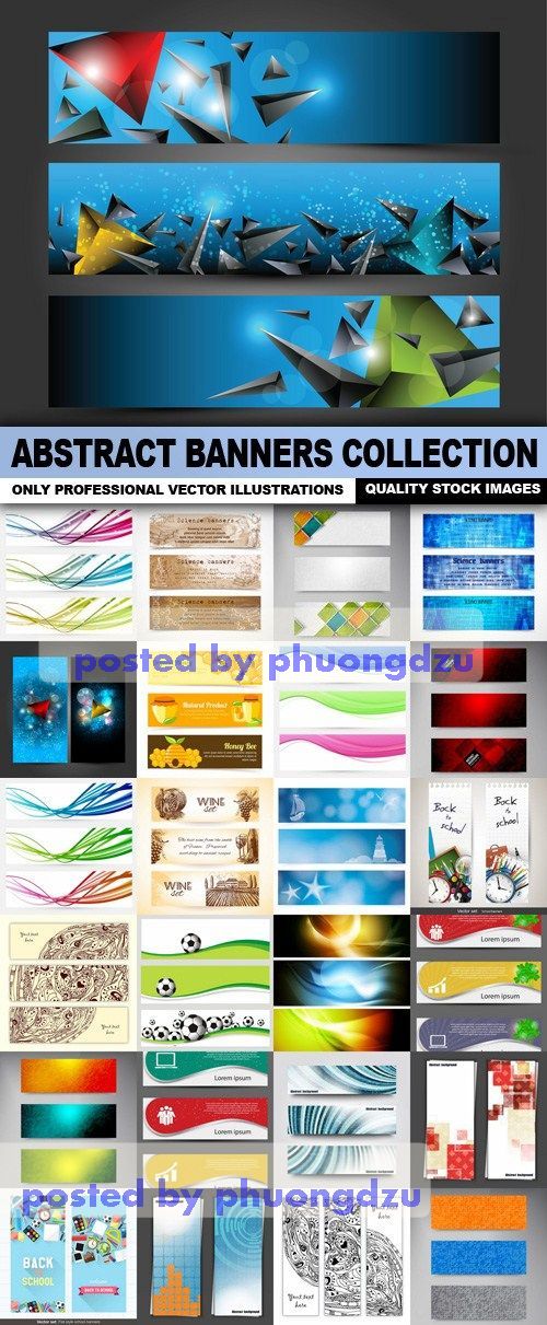 Abstract Banners Collection 2
