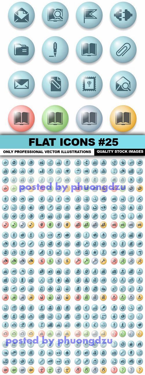 Flat Icons 025