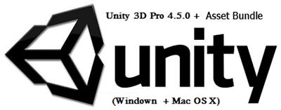 Unity 3D Pro 4.5.0 with Unity Asset Bundle 2014 (Mac/Win x32)
