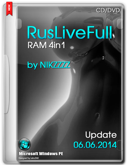 RusLiveFull RAM 4in1 by NIKZZZZ CD/DVD (06.06.2014)