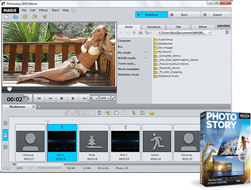 Magix Photostory v2014 Deluxe Is0