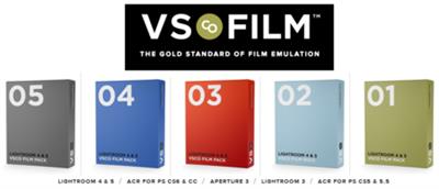 VSCO Film Pack 01-05 For Photoshop /Camera Raw (Mac OSX)