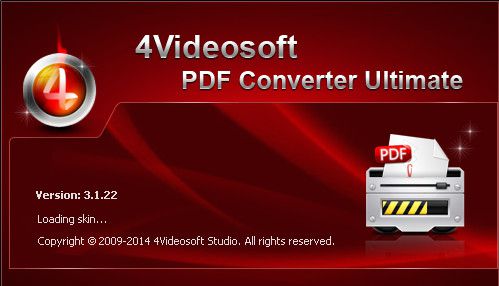 4Videosoft PDF Converter Ultimate 3.1.28