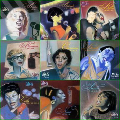 VA - The Diva Series Collection 10 CD (2003)