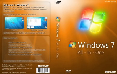 Microsoft Windows 7 with SP1 All-In-ONE  x64 US-GR Integrated May