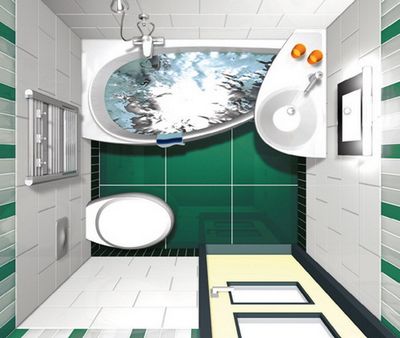 Интерьер маленькой ванной комнаты: основные варианты - рекомендации прораба