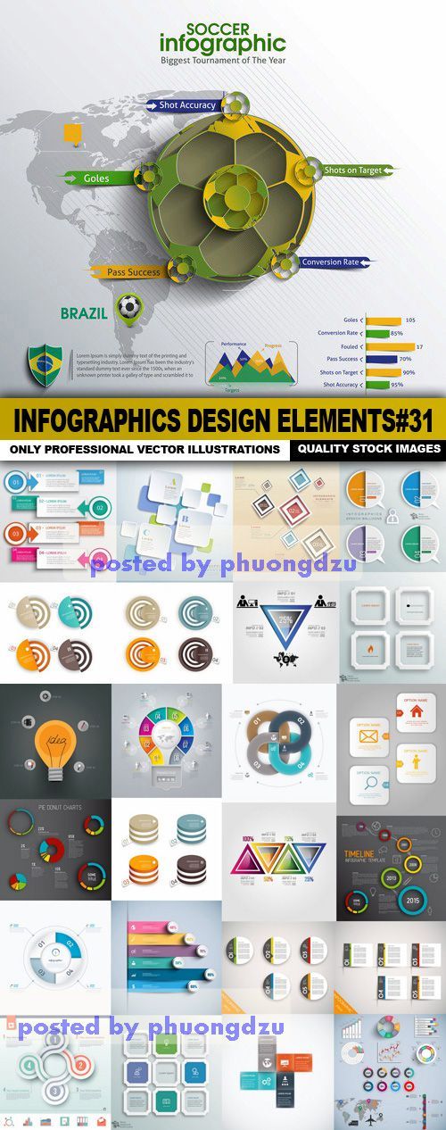 Infographics Design Elements Vector part 31