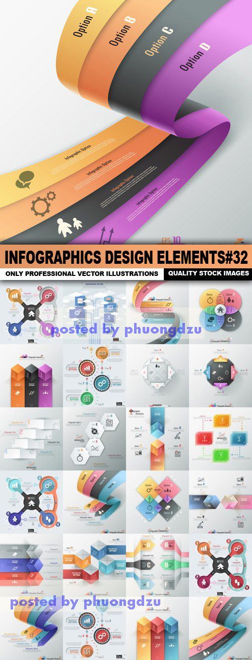 Infographics Design Elements Vector part 32
