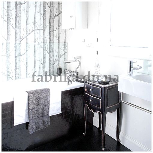 Дизайн черно-белой ванной комнаты  - мнения и рекомендации