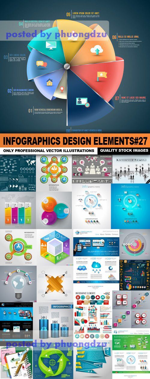 Infographics Design Elements vector part 27