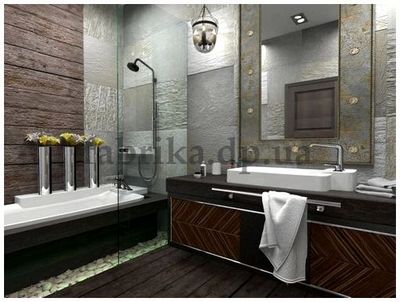 Дизайн ванной комнаты в стиле лофт  - советы профессионала