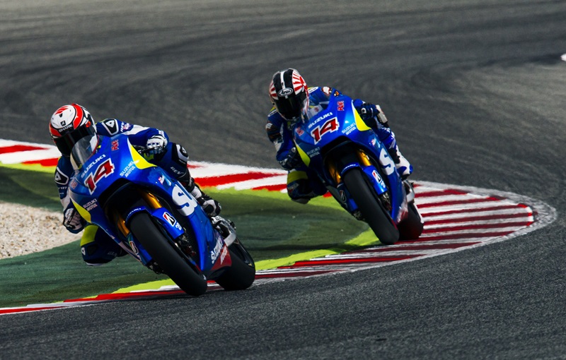 Команда Suzuki MotoGP завершила 3-дневные тесты в Каталонии