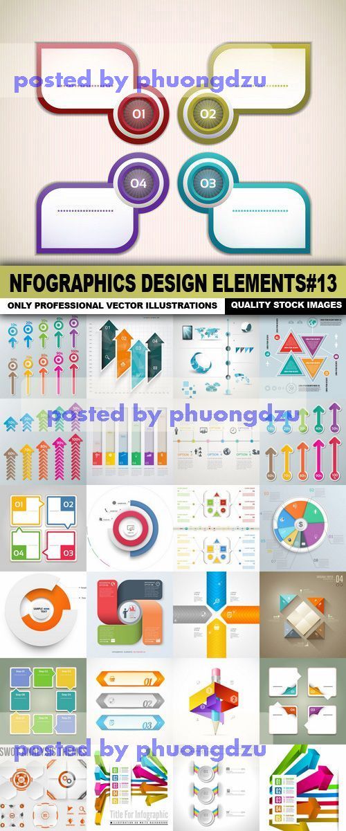 Infographics Design Elements Vector colection part 13