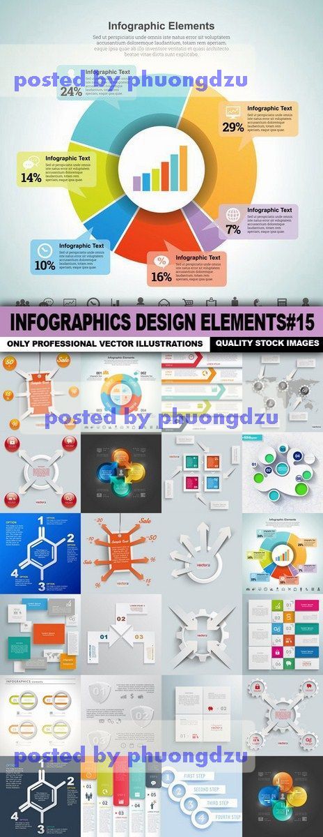 Infographics Design Elements vector part 15