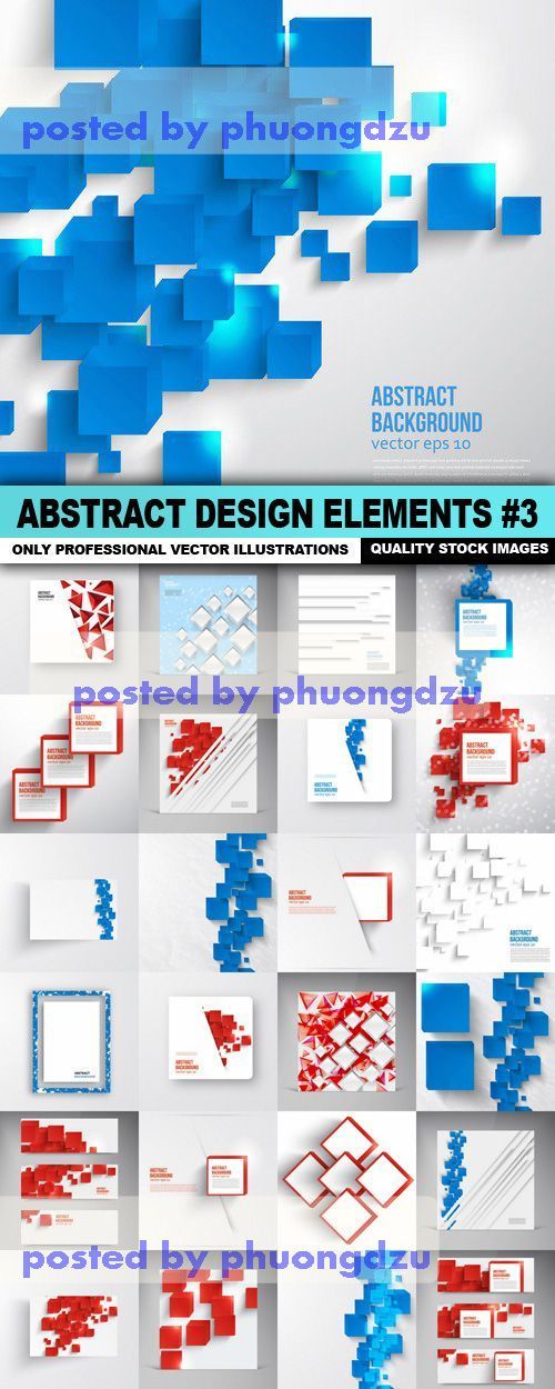 Abstract Design Elements Vector colection part 3