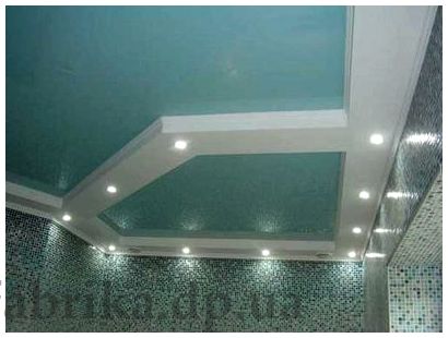 Виды отделки потолка в ванной комнате  - советы и рекомендации, обсуждения