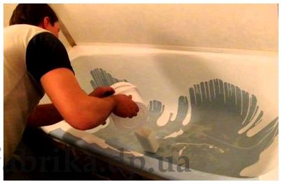 Восстановление чугунной ванны с помощью жидкого акрила  - ремонт это легко