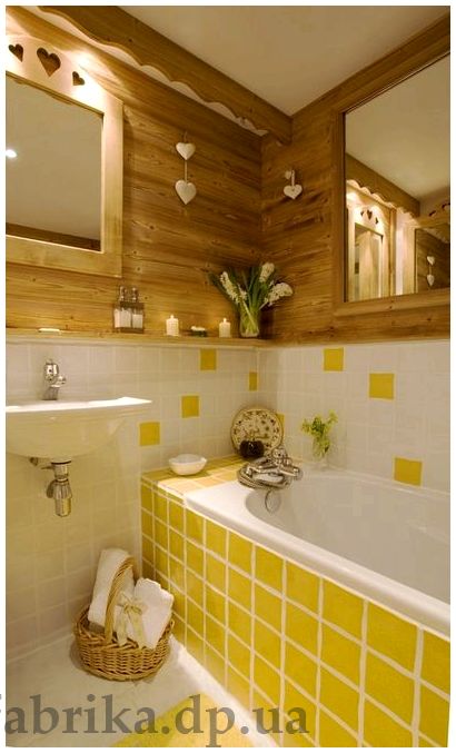 Ванная комната желтого цвета в вашем доме  - фото и видеоинструкции