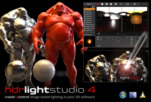 HDR Light Studio V4.3 WiN MacOSX Linux Plugins Included with Clouds Pack / XFORCE