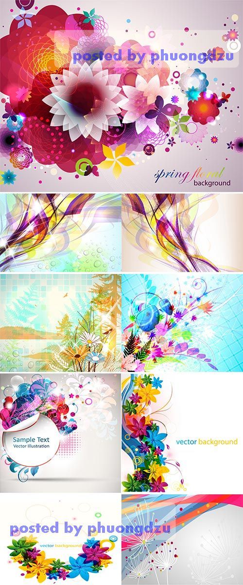 Stock: Abstract natural flow background 6
