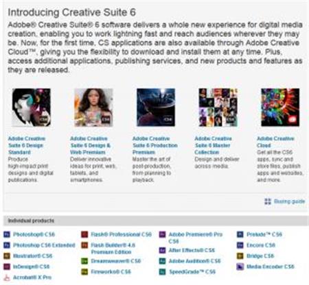 Adobe Creative Suite 6/ (CS6) Master Collection