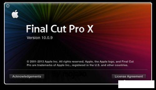 Apple Final Cut PRO  X 10.1.2 MacOSX