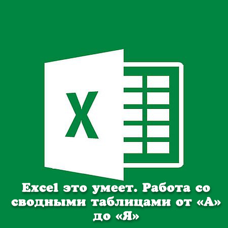 Excel это умеет: работа со сводными таблицами от «А» до «Я» (2016) WEBRip